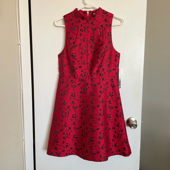 Kensie Floral Flare Zip Dress - Size S - Picture 4 of 15